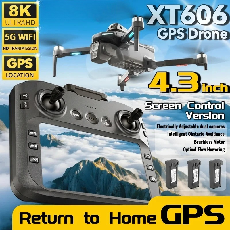 Drone Mapping - Best Deal XT606 MAX Drone GPS