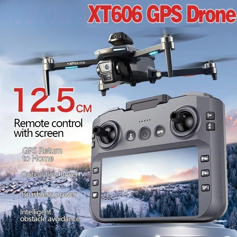 Original XT606 MAX GPS Drone 4 - Drone Mapping recension och pris